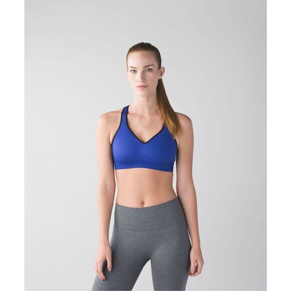 Lululemon Go Steady Sports Bra Medium Coverage B/C Cup Workout Cycle See Measure - Picture 3 of 9